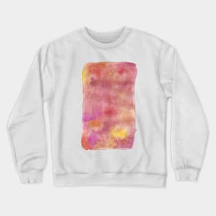 Warm Tone Colors Blend - Abstract Watercolor Painting Crewneck Sweatshirt